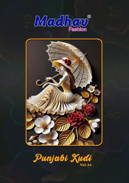 Madhav punjabi kudi vol 24 wholesale dress materials inidamart